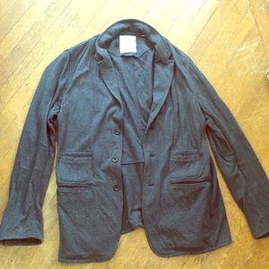 UNIQLO Men’s Jun Takahashi Sweat Blazer Gray